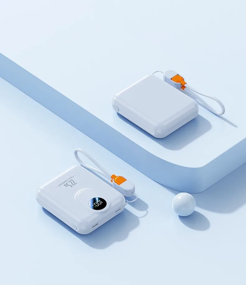 10000mAh Magnetic Wireless Power Bank with Digital Display TU-Y389 thumbnail 4