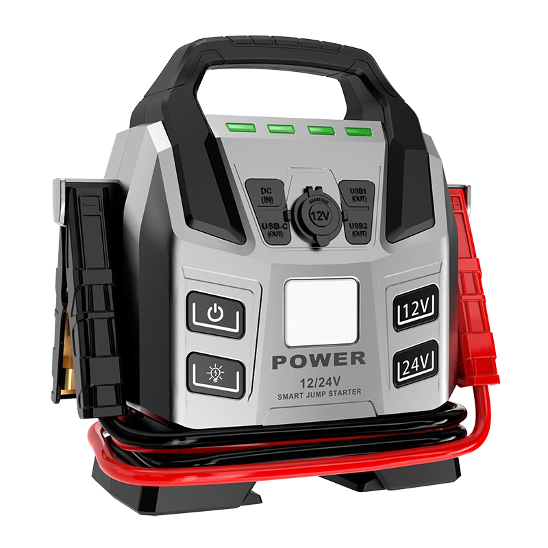 12V/24V Heavy Duty Jump Starter for Truck TM-M02 thumbnail 2
