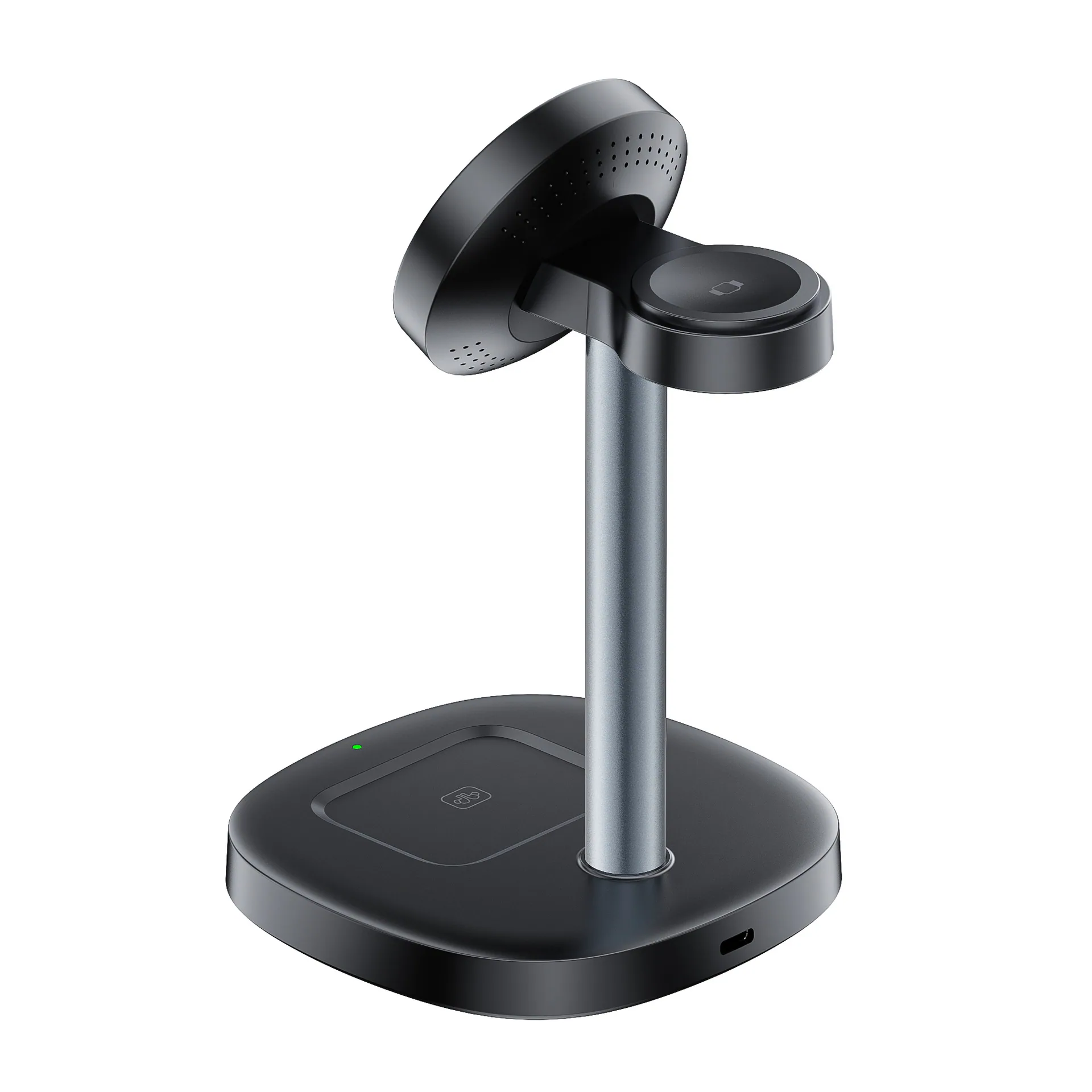 25W Fan Cooling 3-in-1 Foldable Magnetic Wireless Charger TU-566 thumbnail 4