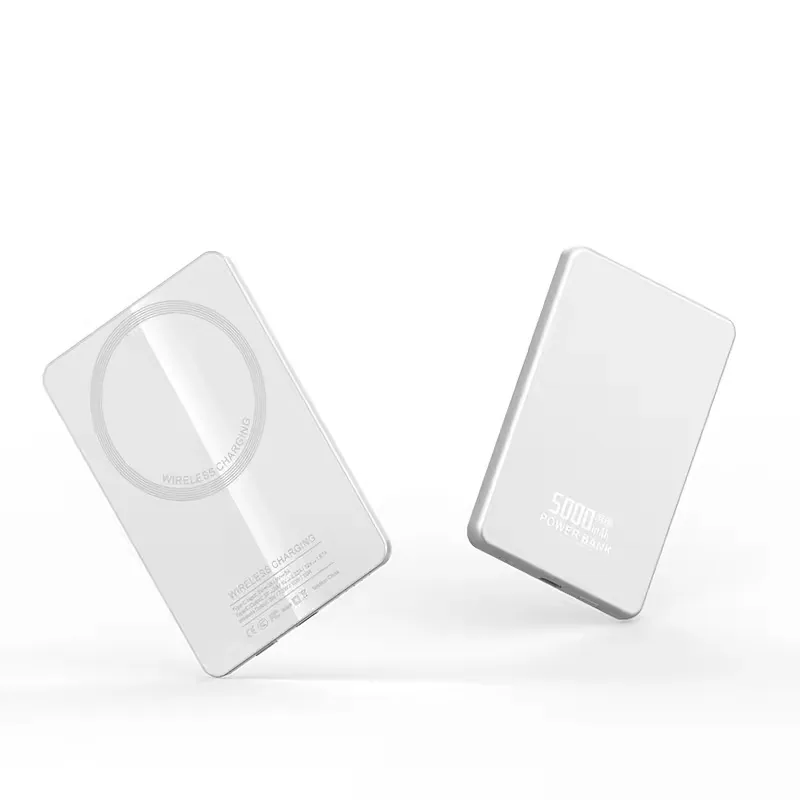 5000mAh 6.35mm Ultra Slim Magnetic Wireless Power Bank TU-158A thumbnail 3